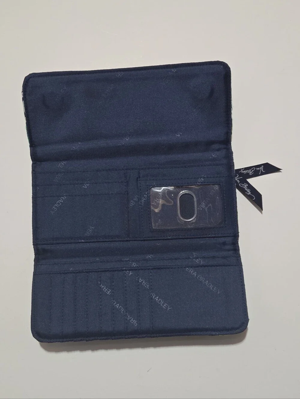 blue-green Vera Bradley wallet